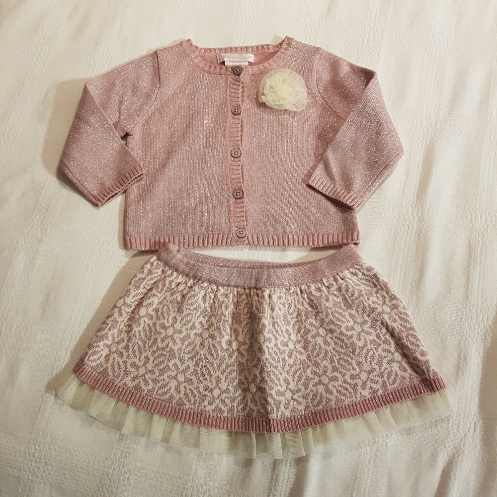 Jillian's Closet 6-9 month knit set